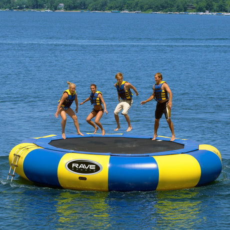Rave Sports Aqua Jump Eclipse Water Trampoline - 20'