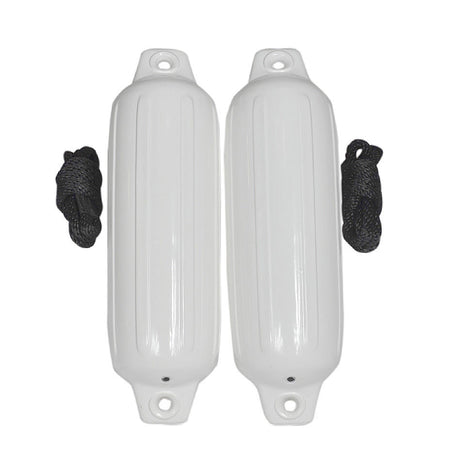 Boat Guard 2 Pack Fenders w/ Fender Lines - 6"x22"