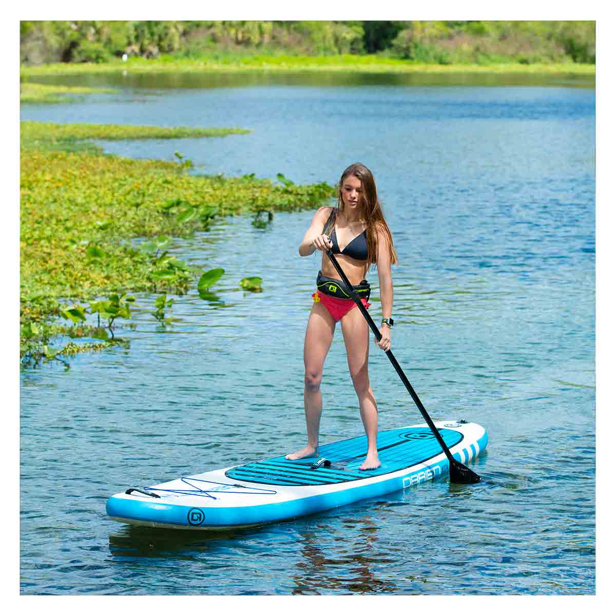O'Brien Kona Inflatable Stand Up Paddleboard Package - 10' 6"