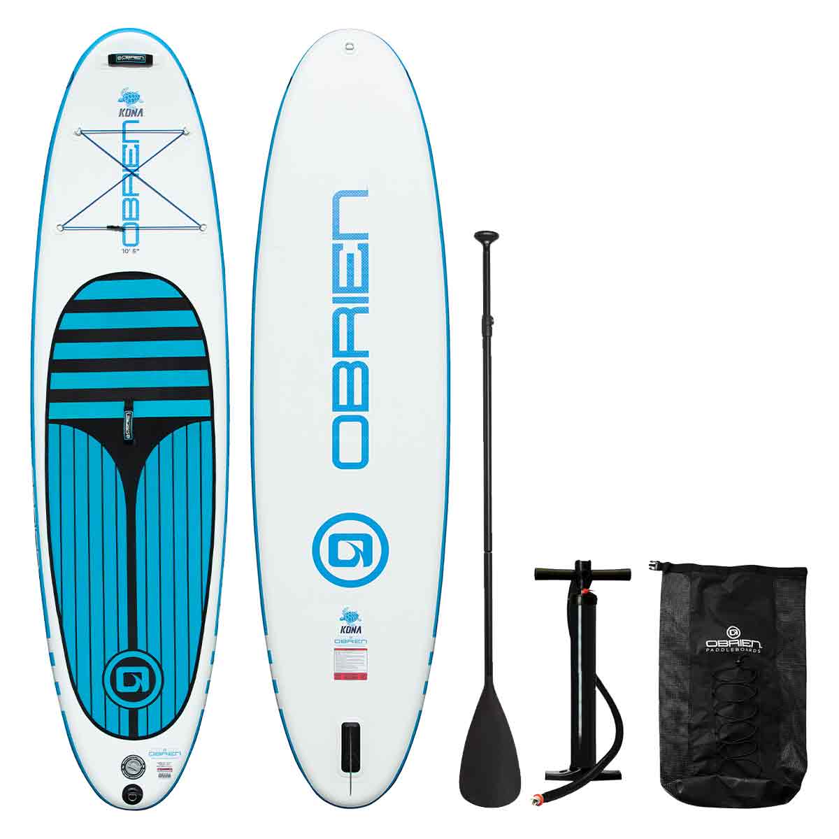 O'Brien Kona Inflatable Stand Up Paddleboard Package - 10' 6"