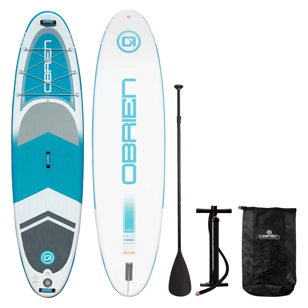 O'Brien Hilo Inflatable Stand Up Paddleboard Package -10' 6"