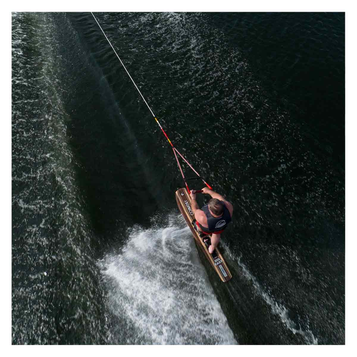 Connelly Big Easy Slalom Ski w/ Swerve Binding & Swerve Rear Toe Plate