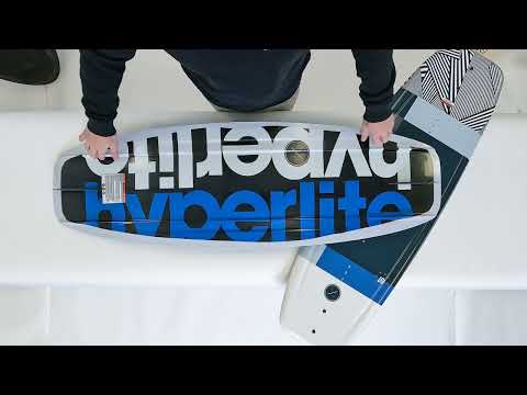 Hyperlite Motive Wakeboard w/ Frequency Bindings