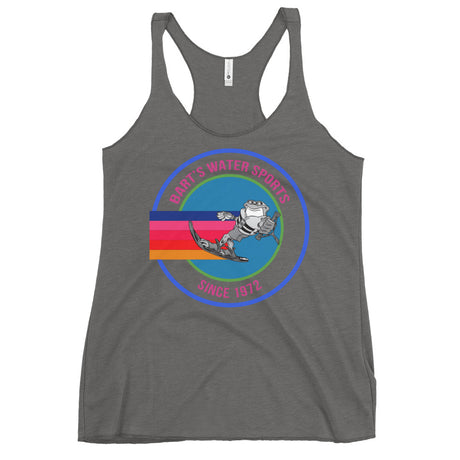 Frog Slalom Ski Unisex Women's Racerback Tank - Bart's Water Sports