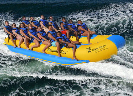 Island Hopper Side by Side Banana Bus - 14 person