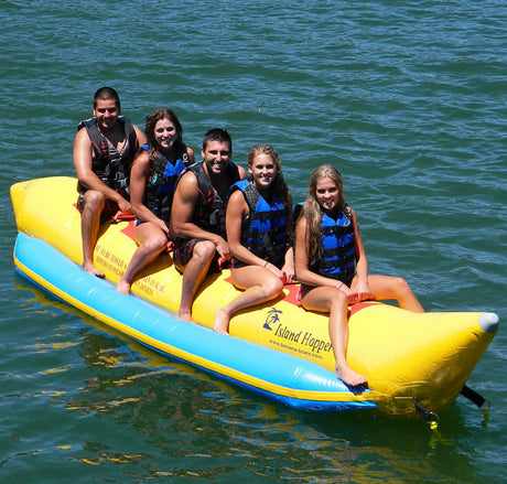 Island Hopper Banana Water Sled - 5 person
