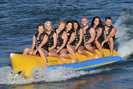 Island Hopper Elite Class Commercial Banana Water Sled - 8 person