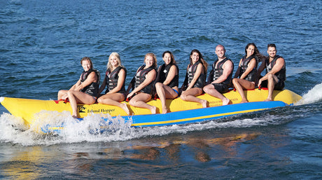 Island Hopper Elite Class Commercial Banana Water Sled - 8 person