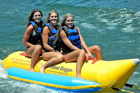 Island Hopper Banana Water Sled - 3 person