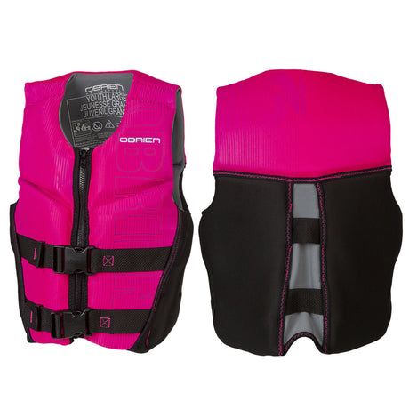 O'Brien Girl's V-Back Life Jacket - Youth LG