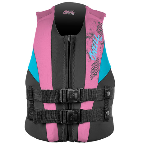O'Neill Girl's Reactor Life Jacket - Youth