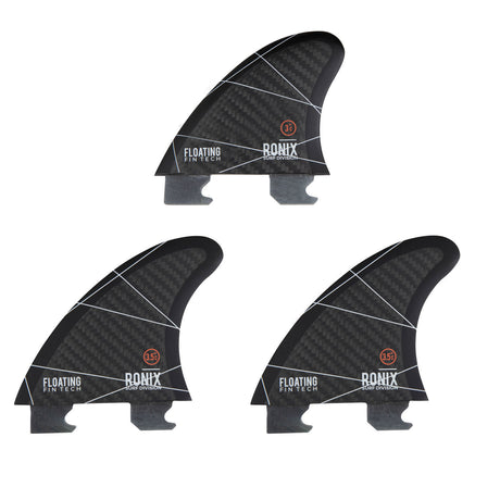 Ronix Floating Surf Fin-S Fiberglass - 3 Pack