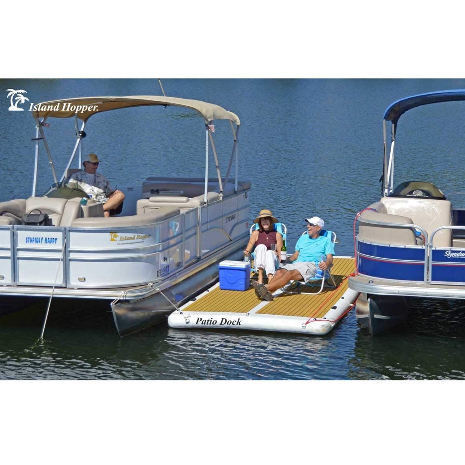 Island Hopper Patio Dock Platform